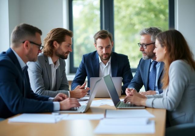 담비 의정원 팀 전략 회의 모습